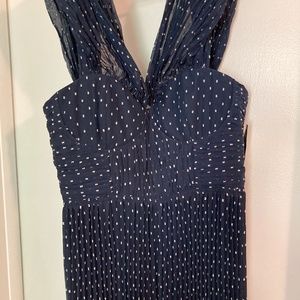 Self portrait wide leg corset jumpsuit